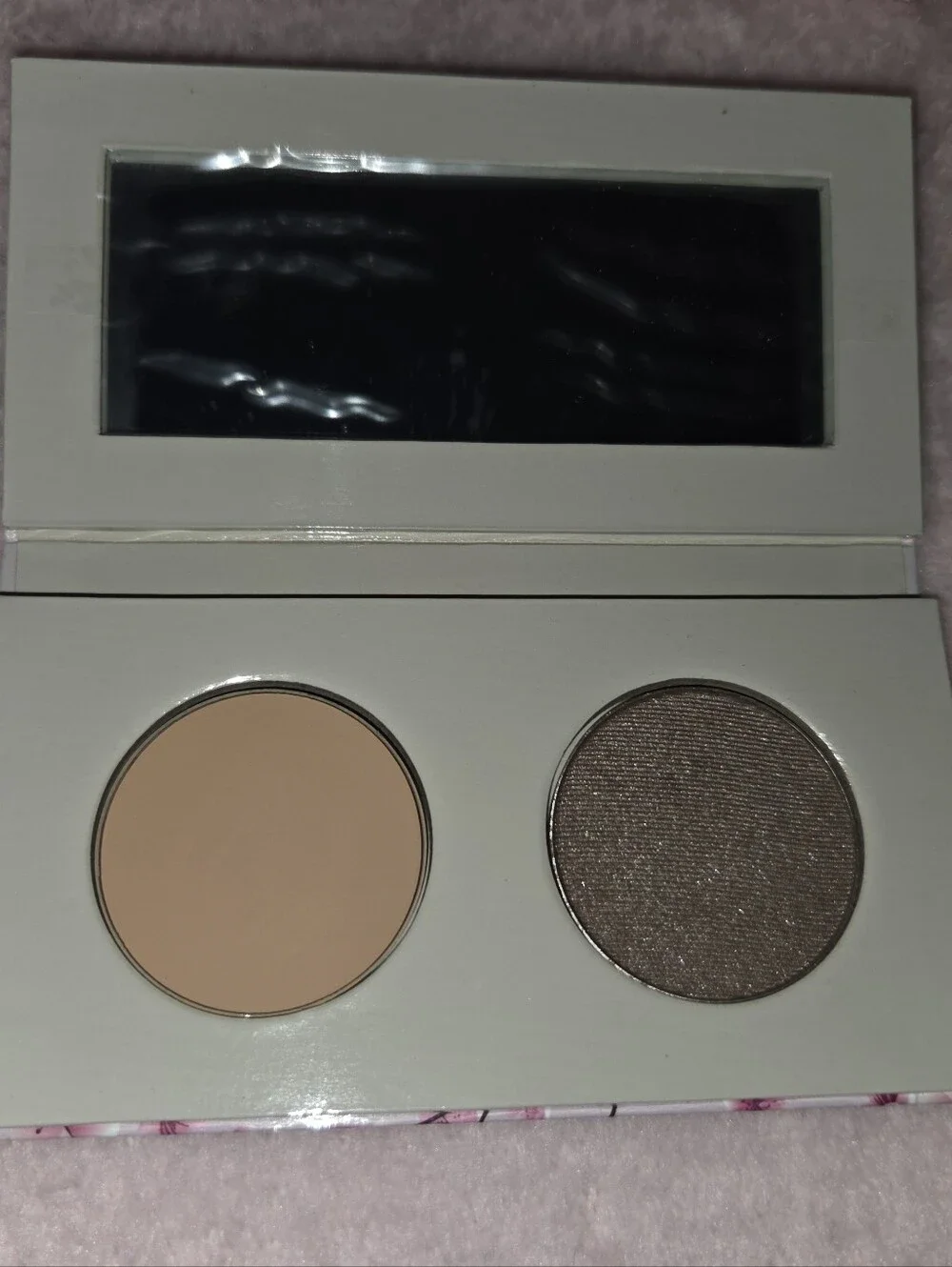 Mally Eye Shadow Duo Palette in Frosted Taupe &  Evercolor Gel Eyeliner
